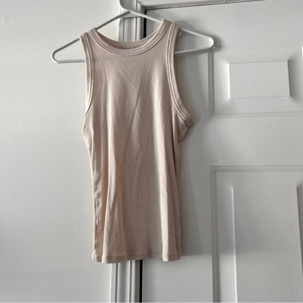 a new day Women's Beige Tank Top